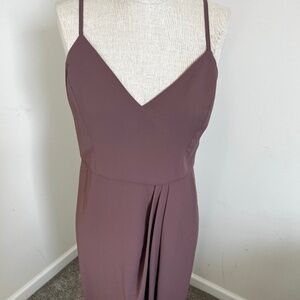 Plum lulus dress, size m